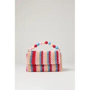 V-59. Lele Sadoughi Claudette Beaded Clutch